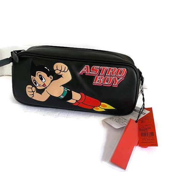 Onitsuka Tiger Black Astro Boy crossbody Bag ✨BRAND NEW✨
